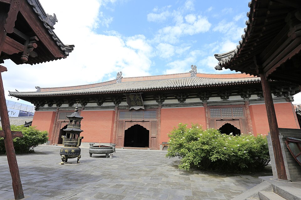 Shanhua Temple in Datong, Shanxi.