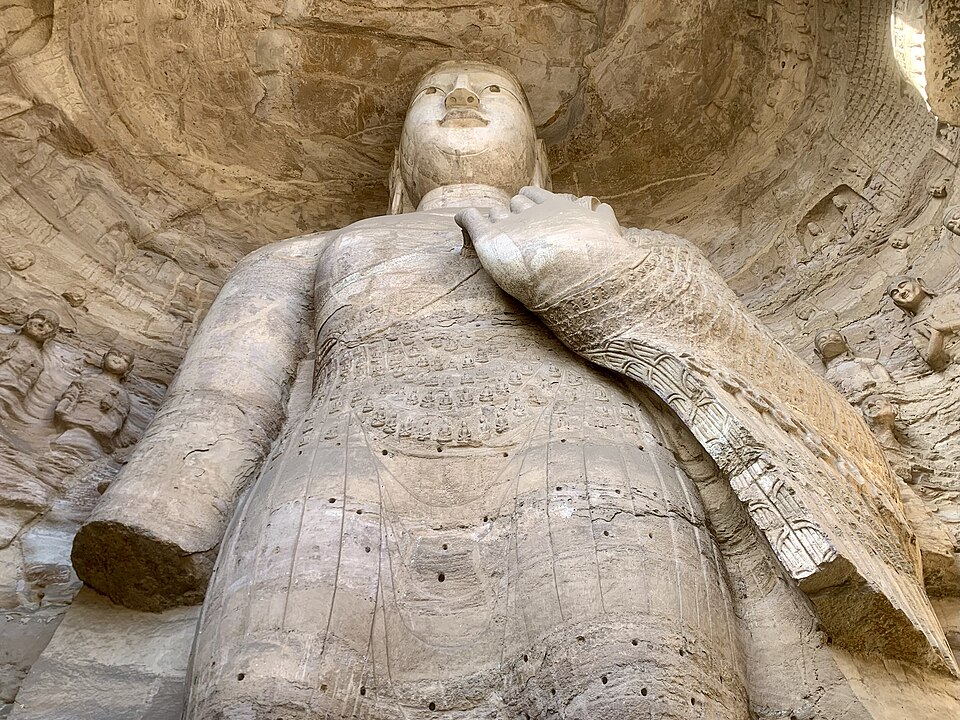 Cave 18 at Yungang Grottoes.