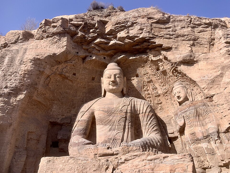Cave 20 at Yungang Grottoes.